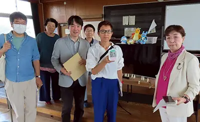 真夏の特別教室にエアコンを